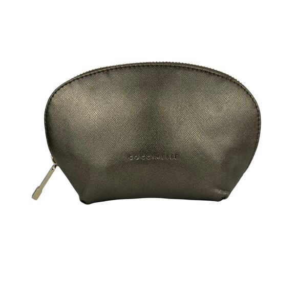 Coccinelle Metallic Bronze Makeup Bag - Picture 1 of 9